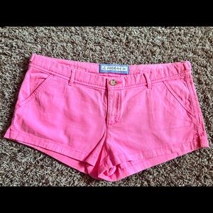 Abercrombie hot pink shorts